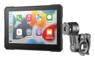 Interphone displej RIDESYNC 70 Essential - Apple CarPlay a Android Auto pro motocykly + stínítko zdarma