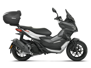Zadní box Shad SH34 + plotna + montážní sada Aprilia SR GT 125/200