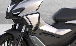 APRILIA SR GT boční padací ochranný rám
