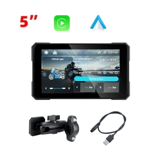 Zrcadlení telefonu DB5 - Apple CarPlay a Android Auto pro motocykly